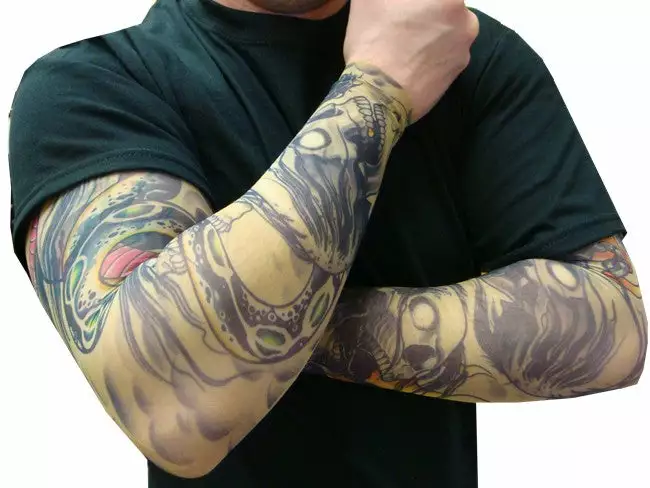 Bewild Biker Tattoo Sleeves (Pair) Illusion Tattoos 6 Bewild Biker Tattoo Sleeves (Pair) Illusion Tattoos