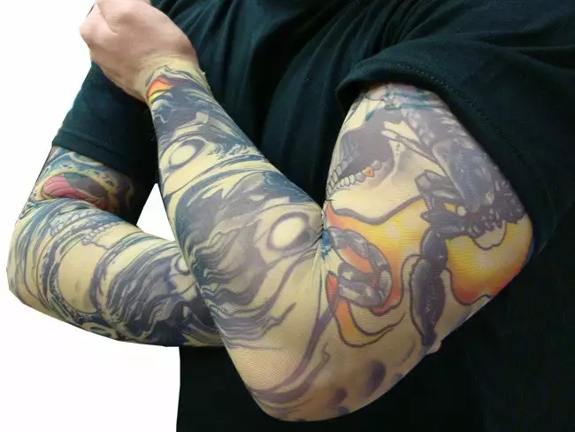 Bewild Biker Tattoo Sleeves (Pair) Illusion Tattoos 7 Bewild Biker Tattoo Sleeves (Pair) Illusion Tattoos