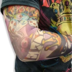 Bewild Tattoo Sleeves - Classic Vintage Street Tattoo Sleeves (Pair) Illusion Tattoos