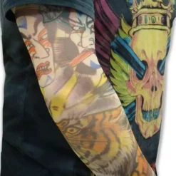 Bewild Illusion Tattoos Tattoo Sleeves - Japanese Tiger & Kabuki Taunt Tattoo Sleeves (Pair) 9 Bewild Illusion Tattoos Tattoo Sleeves - Japanese Tiger & Kabuki Taunt Tattoo Sleeves (Pair)