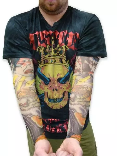 Bewild Illusion Tattoos Tattoo Sleeves - Japanese Tiger & Kabuki Taunt Tattoo Sleeves (Pair) 6 Bewild Illusion Tattoos Tattoo Sleeves - Japanese Tiger & Kabuki Taunt Tattoo Sleeves (Pair)