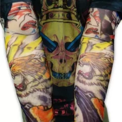 Bewild Illusion Tattoos Tattoo Sleeves - Japanese Tiger & Kabuki Taunt Tattoo Sleeves (Pair) 11 Bewild Illusion Tattoos Tattoo Sleeves - Japanese Tiger & Kabuki Taunt Tattoo Sleeves (Pair)