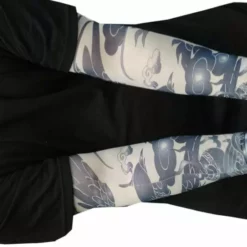 Bewild Tattoo Sleeves - Phoenix Of Fury Temporary Tattoo Sleeves (Pair)