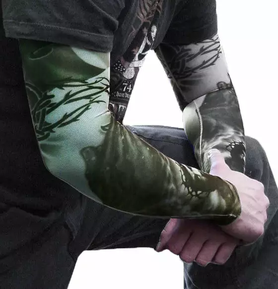 Bewild Illusion Tattoos Tattoo Sleeves - Religious Christian Faith Tattoo Sleeves (Pair) 4 Bewild Illusion Tattoos Tattoo Sleeves - Religious Christian Faith Tattoo Sleeves (Pair)