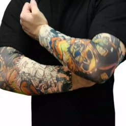 Bewild Tattoo Sleeves - Sailor And Pirate Temporary Tattoo Sleeves (Pair) Illusion Tattoos