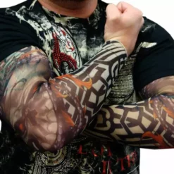 Bewild Tattoo Sleeves - Tribal Biker Tattoo Sleeve (Pair) Illusion Tattoos
