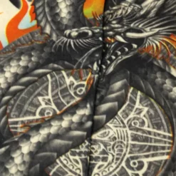 Bewild Illusion Tattoos Tattoo Sleeves - Tribal Dragon Heart Tattoo Sleeves (Pair)