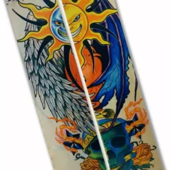 Bewild Illusion Tattoos Tattoo Sleeves - Two Faced Sun Temporary Tattoo Sleeves (Pair)