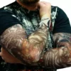 Bewild Tattoo Sleeves - Vicious Tigers And Dragon Tattoo Sleeves (Pair) Illusion Tattoos