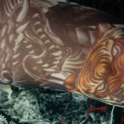 Bewild Tattoo Sleeves - Vicious Tigers And Dragon Tattoo Sleeves (Pair) Illusion Tattoos 11 Bewild Tattoo Sleeves - Vicious Tigers And Dragon Tattoo Sleeves (Pair) Illusion Tattoos