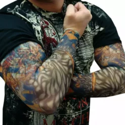 Bewild Tattoo Sleeves - White Tiger Tattoo Sleeves (Pair)