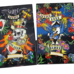 Bewild Tattoo Style Cigarette Box (For Regular Size Cigarettes)