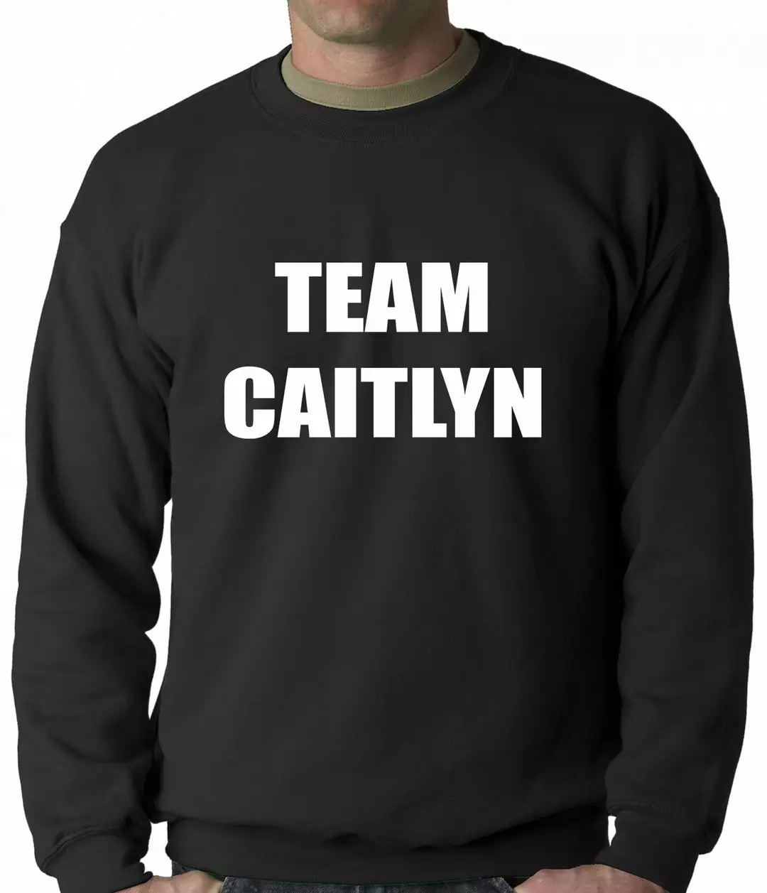 Bewild Team Caitlyn Jenner Adult Crewneck 4 Bewild Team Caitlyn Jenner Adult Crewneck