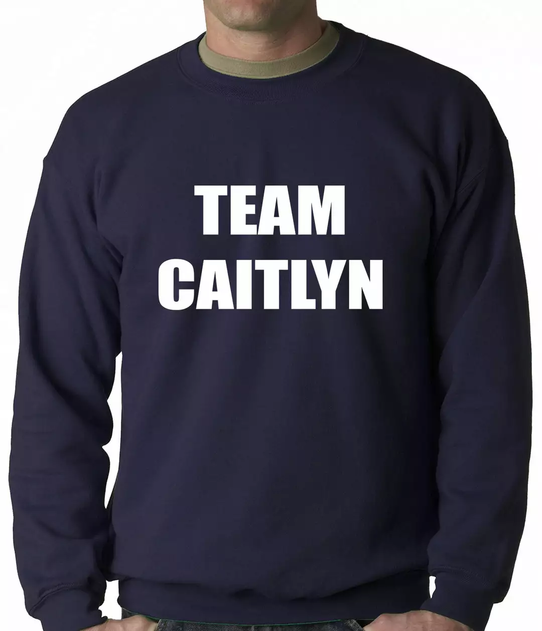 Bewild Team Caitlyn Jenner Adult Crewneck 8 Bewild Team Caitlyn Jenner Adult Crewneck