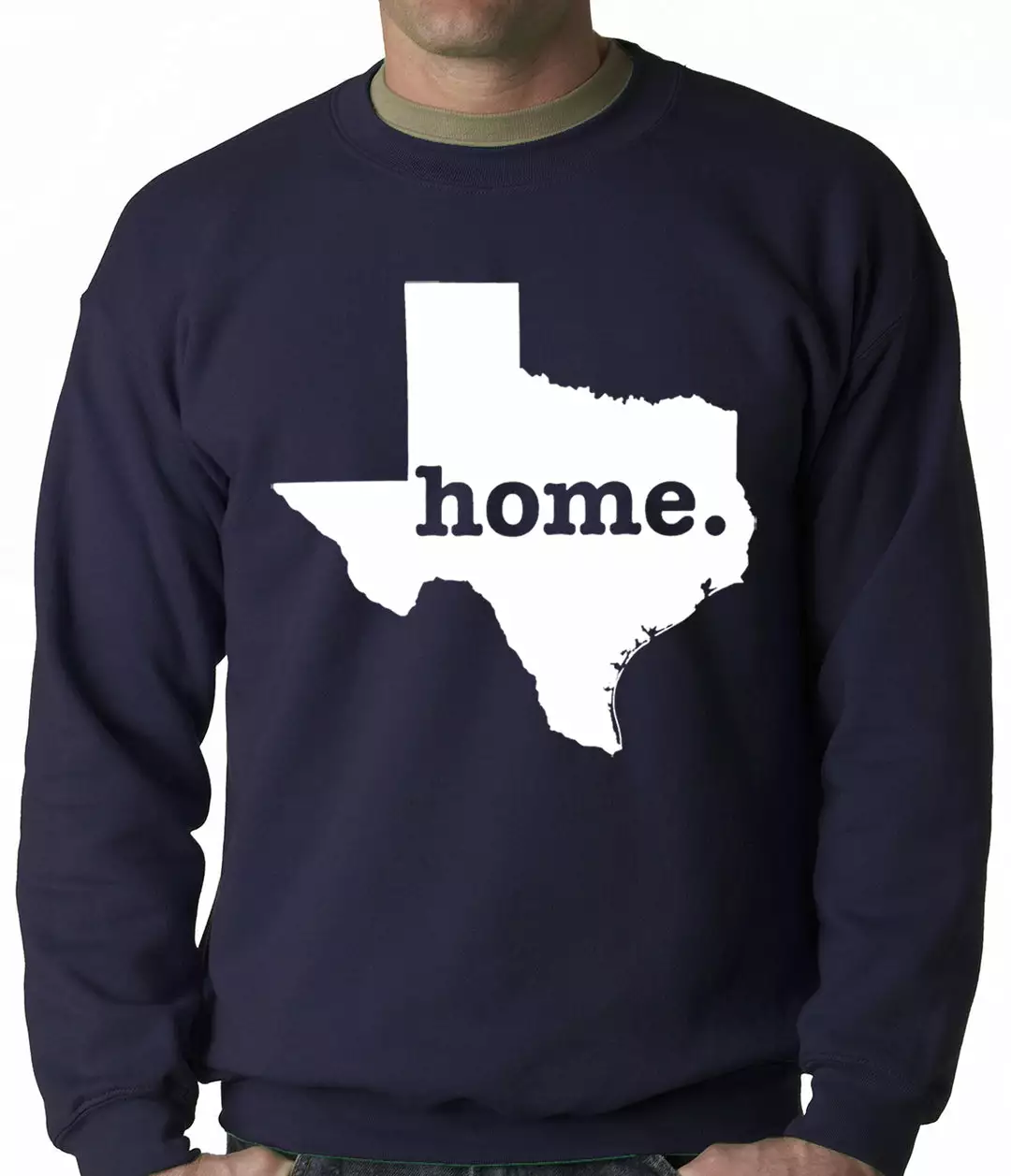 Bewild Texas Is Home Crewneck Nationality & Ethnic 7 Bewild Texas Is Home Crewneck Nationality & Ethnic