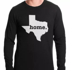 Bewild Nationality & Ethnic Texas Is Home Thermal Shirt