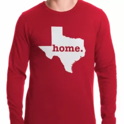 Bewild Nationality & Ethnic Texas Is Home Thermal Shirt