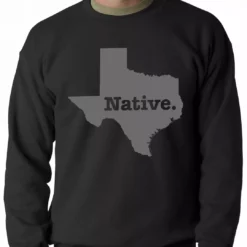 Bewild Texas Native Adult Crewneck