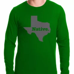 Bewild Nationality & Ethnic Texas Native Thermal Shirt