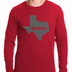 Bewild Nationality & Ethnic Texas Native Thermal Shirt