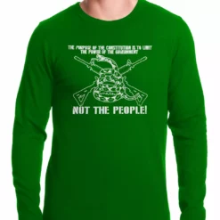 Bewild The Constitution Limits The Government Not People Thermal Shirt Say It Loud