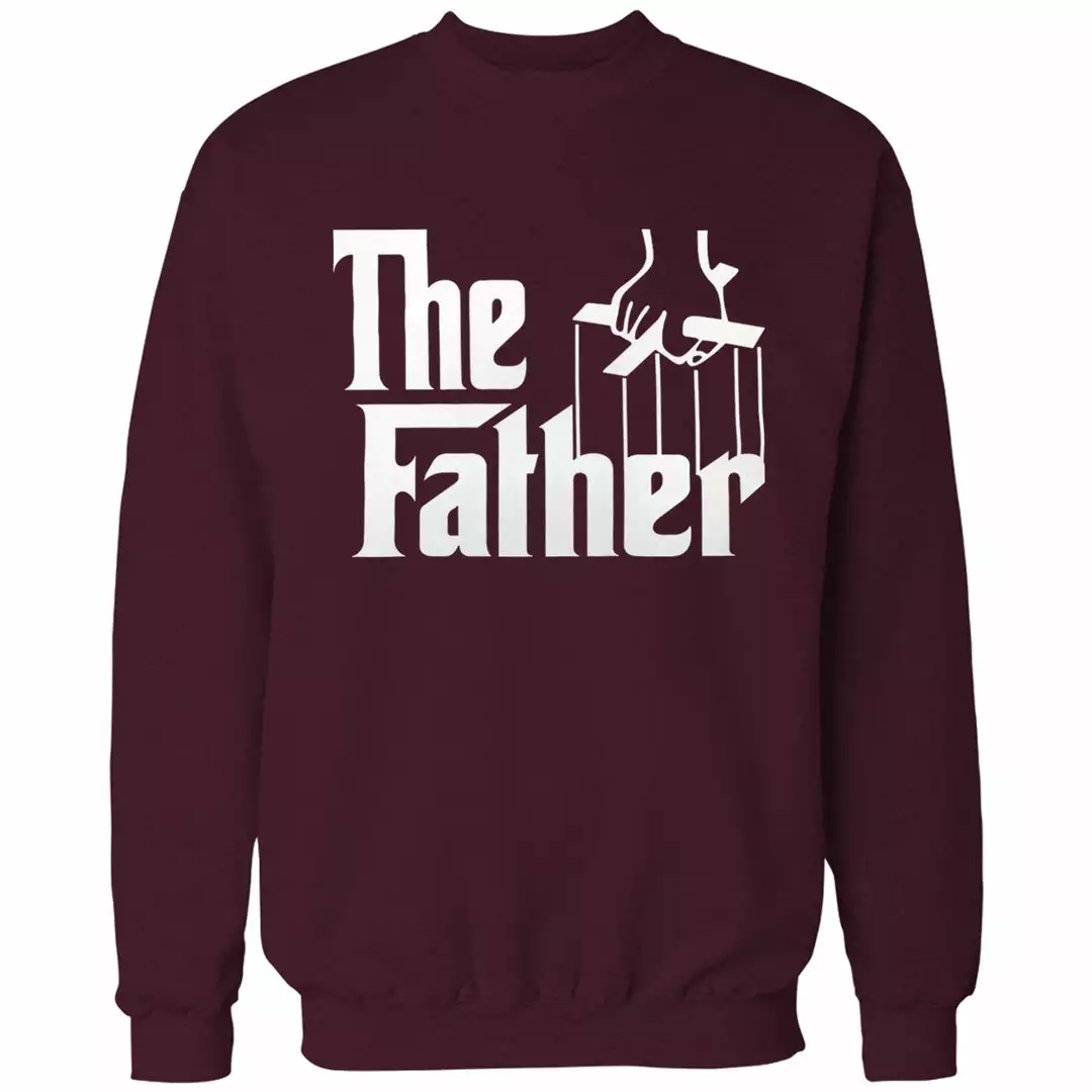 Bewild The Father Funny Adult Crewneck 7 Bewild The Father Funny Adult Crewneck