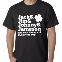Bewild The Four Fathers Of St. Patrick's Day Mens T-shirt