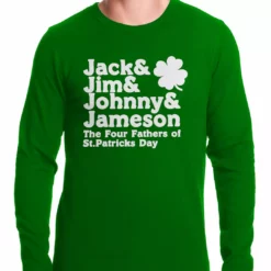Bewild St.Patricks Day The Four Fathers Of St. Patrick's Day Thermal Shirt