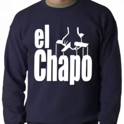 Bewild The God Father Inspired El Chapo Adult Crewneck