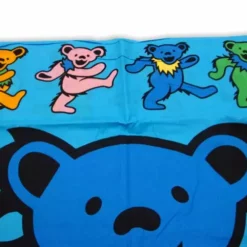 Bewild Tapestries The Grateful Dead "Youtchi Bear" Dancing Bear Tapestry 14 Bewild Tapestries The Grateful Dead