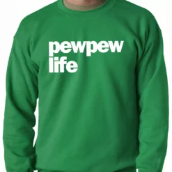 Bewild The Pew Pew Life Adult Crewneck 14 Bewild The Pew Pew Life Adult Crewneck