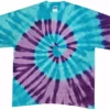 Bewild The "Purple Wave" Tie Dye T-Shirt Tie Dye Tops 1 Bewild The "Purple Wave" Tie Dye T-Shirt Tie Dye Tops