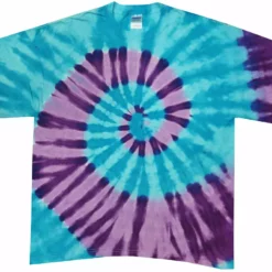 Bewild The "Purple Wave" Tie Dye T-Shirt Tie Dye Tops