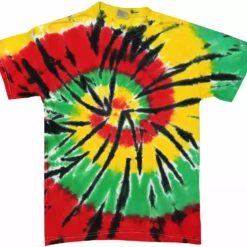 Bewild Tie Dye Tops The "Rasta" Tie Dye T-Shirt