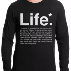 Bewild The Terms Of Life Thermal Shirt