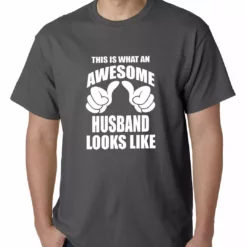 Bewild This Is What An Awesome Husband Looks Like Mens T-shirt Men's T-Shirts
