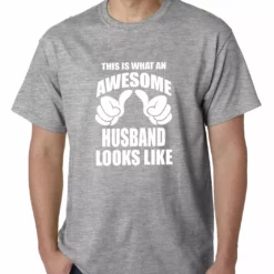 Bewild This Is What An Awesome Husband Looks Like Mens T-shirt Men's T-Shirts