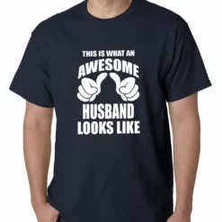 Bewild This Is What An Awesome Husband Looks Like Mens T-shirt Men's T-Shirts