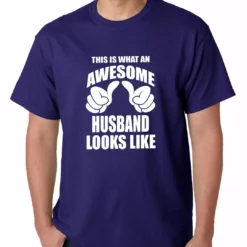 Bewild This Is What An Awesome Husband Looks Like Mens T-shirt Men's T-Shirts