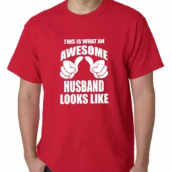 Bewild This Is What An Awesome Husband Looks Like Mens T-shirt Men's T-Shirts