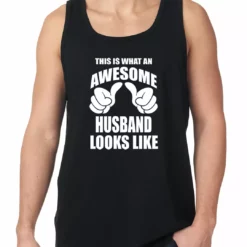 Bewild This Is What An Awesome Husband Looks Like Tank Top