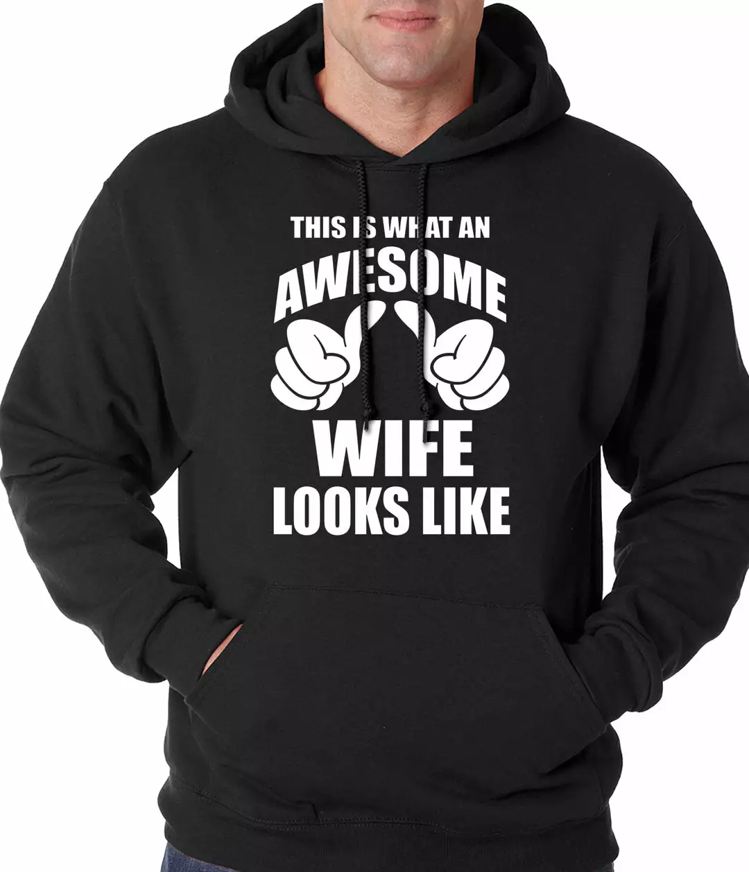 Bewild This Is What An Awesome Wife Looks Like Adult Hoodie Women's T-Shirts 3 Bewild This Is What An Awesome Wife Looks Like Adult Hoodie Women's T-Shirts
