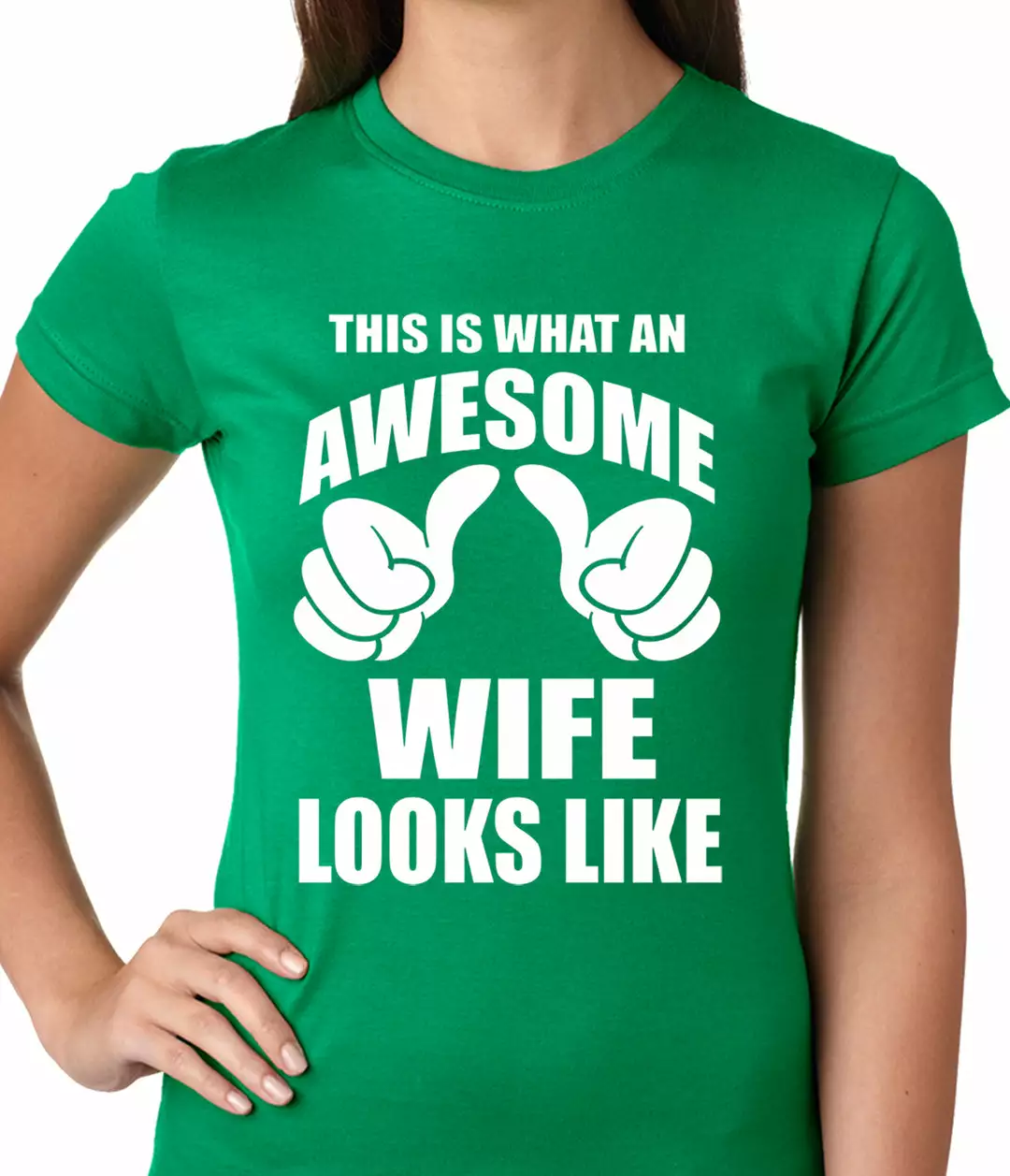 Bewild Women's T-Shirts This Is What An Awesome Wife Looks Like Ladies T-shirt 7 Bewild Women's T-Shirts This Is What An Awesome Wife Looks Like Ladies T-shirt