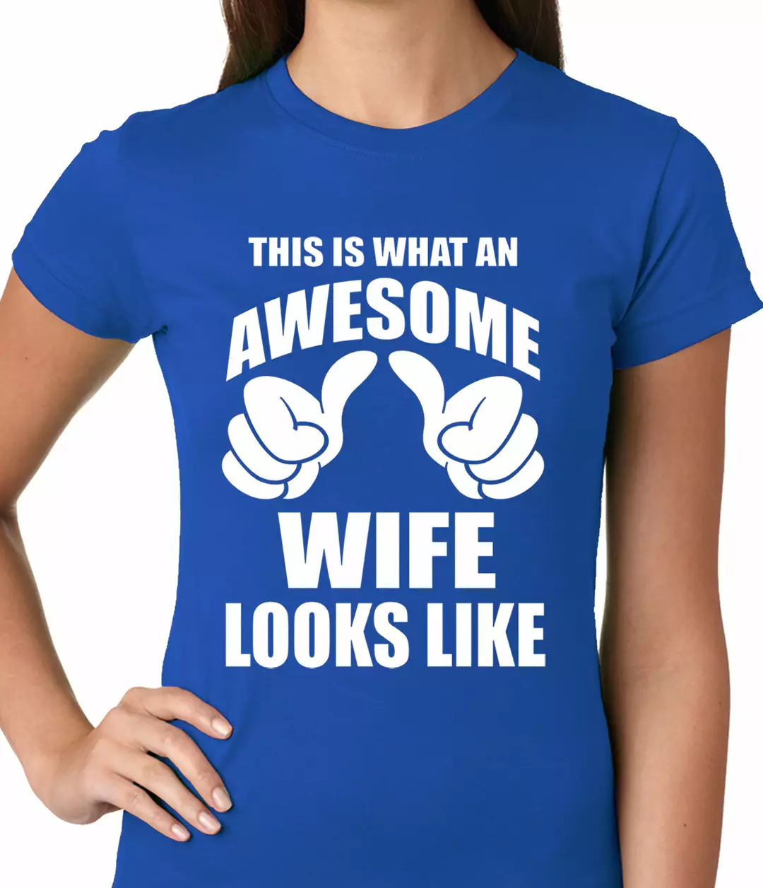 Bewild Women's T-Shirts This Is What An Awesome Wife Looks Like Ladies T-shirt 10 Bewild Women's T-Shirts This Is What An Awesome Wife Looks Like Ladies T-shirt