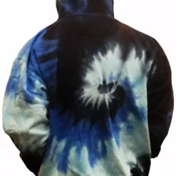 Bewild Tie Dye Hoodie - "Blue Ocean" Tie Dye Hoodie 20 Bewild Tie Dye Hoodie -