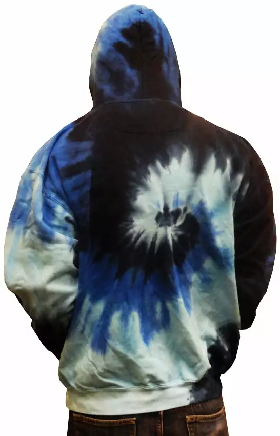 Bewild Tie Dye Hoodie - "Blue Ocean" Tie Dye Hoodie 10 Bewild Tie Dye Hoodie - "Blue Ocean" Tie Dye Hoodie