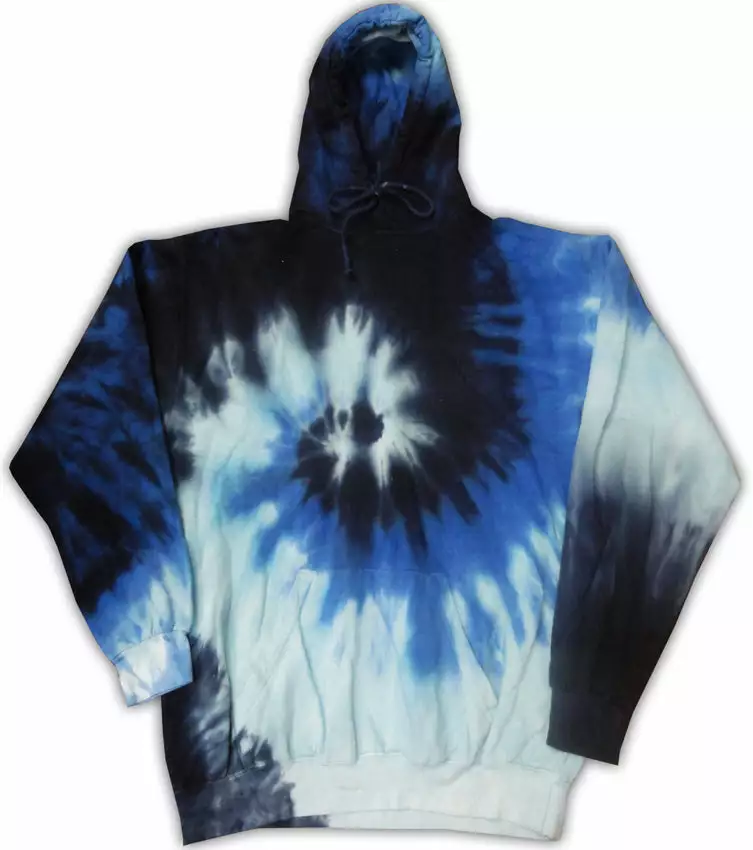 Bewild Tie Dye Hoodie - "Blue Ocean" Tie Dye Hoodie 4 Bewild Tie Dye Hoodie - "Blue Ocean" Tie Dye Hoodie