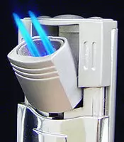 Bewild Tiger Forward Flip Double Torch Lighter