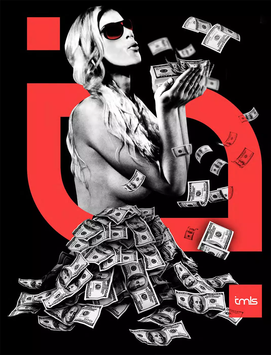 Bewild Tits Clothing "Rolling In Dough" Mens T-Shirt T.I.T.S 4 Bewild Tits Clothing "Rolling In Dough" Mens T-Shirt T.I.T.S