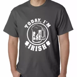 Bewild Men's T-Shirts Today I'm Irish St. Patrick's Day Mens T-shirt